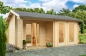 Mobile Preview: Gartenhaus Malaga 44-A Modern, Größe 4,70 x 3,50m.