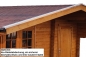 Preview: Gartenhaus Lyon C / Leila 2923 28 mit Holzboden