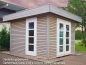 Preview: Gartenhaus Cara mit Pultdach in der Größe 3,00 x 3,00 von Bertsch Holzbau.
