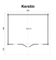 Preview: Grundriss Gartenhaus Kerstin von Tene Kaubandus.