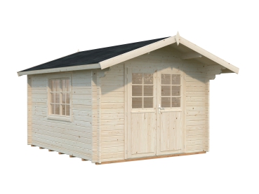 Gartenhaus Sally 10,2m² unbehandelt.