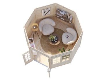 Preview: 3-D Darstellung Veronica 6,7 m²