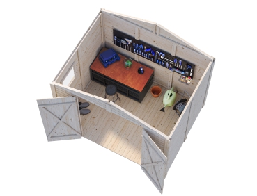 Gerätehaus Dan 4,5m²