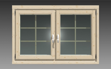 Fenster und Türen in gerader Optik
