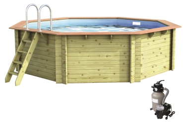 Aufstellpool Oceana 2 - KDI Massivholz