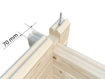 Preview: Gartenhaus Helena 24,6 m²