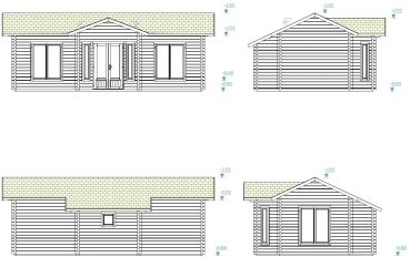 Gartenhaus Anna 26,8 m²