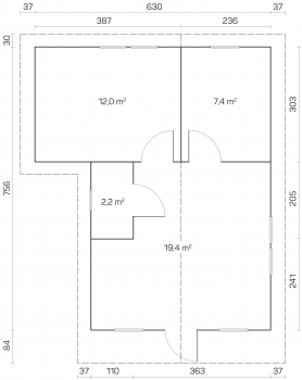 Blockhaus Cervino 70