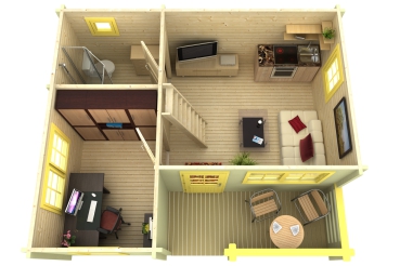 Blockhaus Falun 70-B