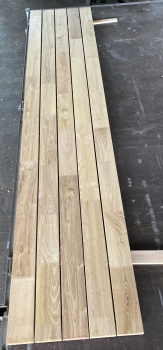 Robinie 45 x 120mm schichtverleimt & gezinkt Terrassendielen