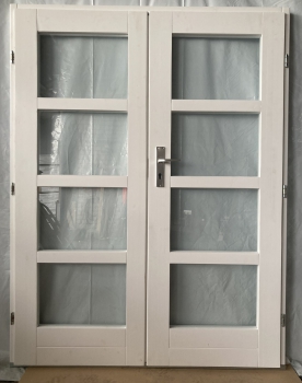 Gartenhaus Doppeltür Echtglas