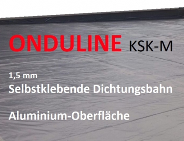 Selbstklebende Bitumen Dichtungsbahn Alu