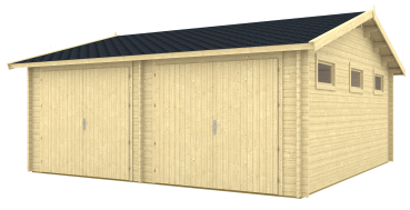 Doppelgarage Kotka 40-Iso, Größe 5,95 x 5,95 m