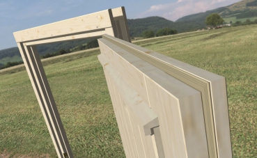 Preview: Einzeltür Vollholz Typ K - D