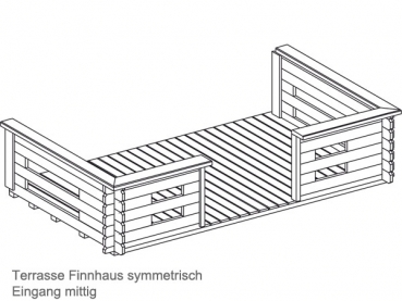 Detailansicht Terrasse 44.2 von Wolff Finnhaus.