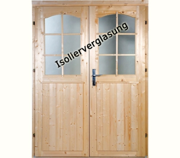 Gartenhaus Doppeltüren zum Selbstbau