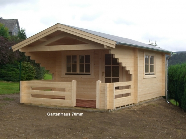 Anfertigung Gartenhaus, Freizeithaus, Pavillon oder Holzgarage - Angebot kostenlos