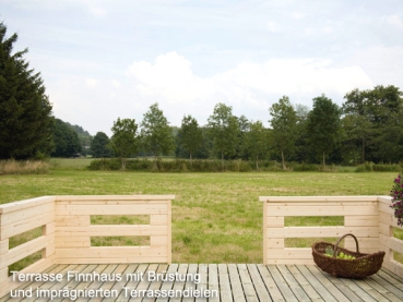 Terrasse Finnhaus 70.2 asymmetrisch