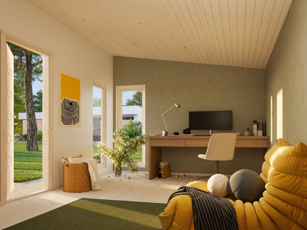 Einrichtungsbeispiel Elementhaus Etta.