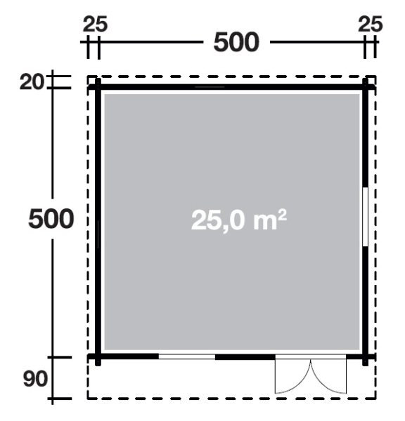 Grundriss Nova 5050 70