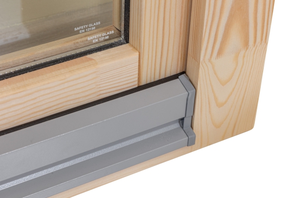 Der Bausatz vom Holzblockhaus Helena wird mit sämtlichem Befestigungsmaterial geliefert.