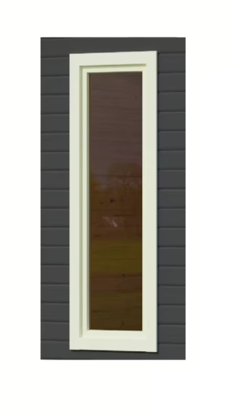 Gartenhaus Fenster mit Isolierglas.