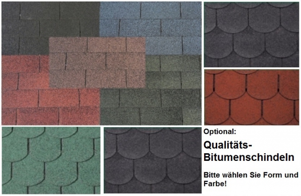Anbauschuppen 40-B Satteldach
