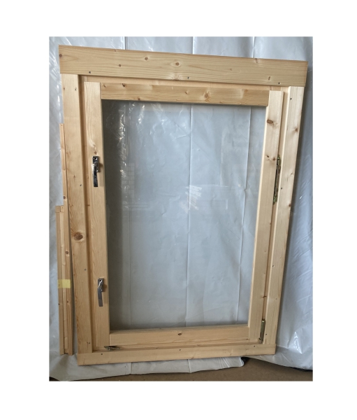 Fenster für Gartenhäuser und Blockhäuser zum Selbsteinbau.