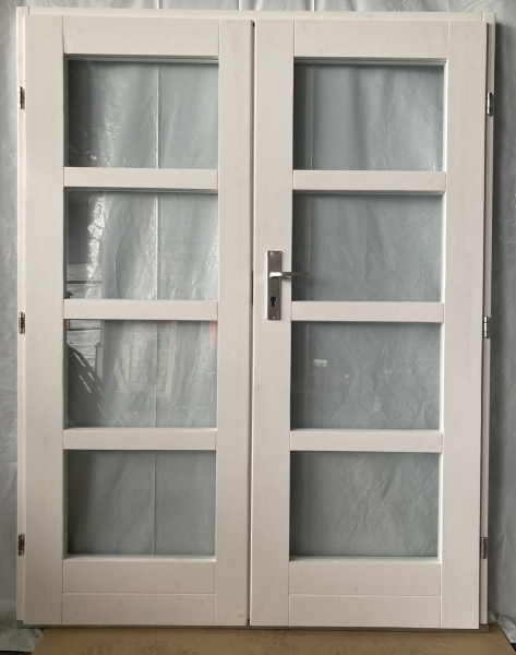 Gartenhaus Doppeltür Echtglas