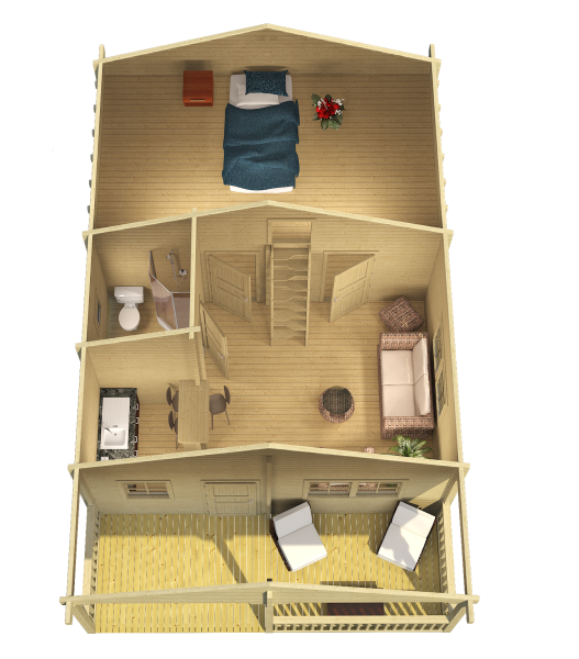 Blockhaus Toledo 70-D