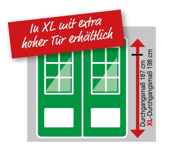 Lisa 44-A: Höhe XL als Option.