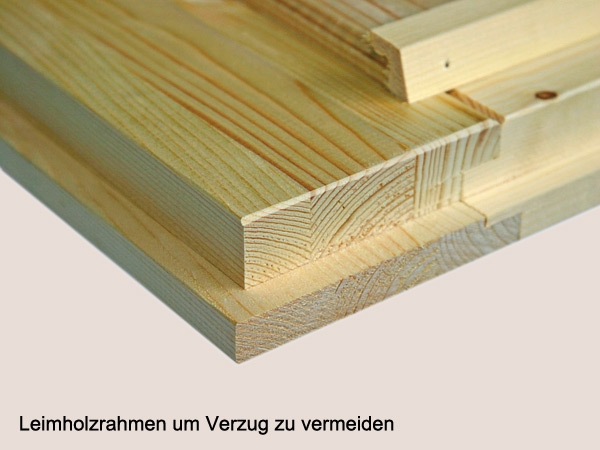 Einzeltür Vollholz Typ K - D