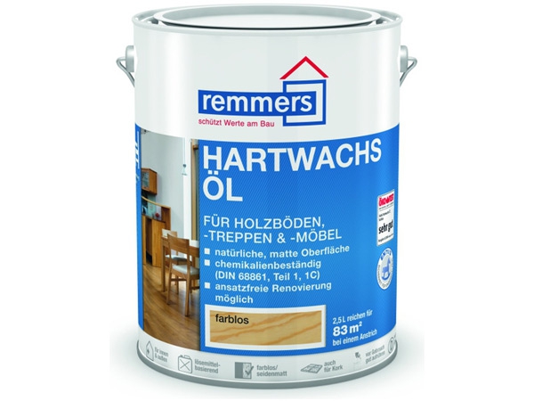 Remmers Aidol Hartwachs-Öl 2,50 Liter.