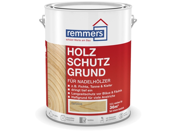 Remmers Holzschutz Grund - 5,00 Liter.