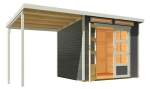 Gartenhaus Venlo XS mit Seitendach