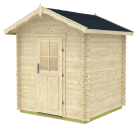 Gerätehaus, Abstellschuppen Modell Betty 28 mit Einzeltür.